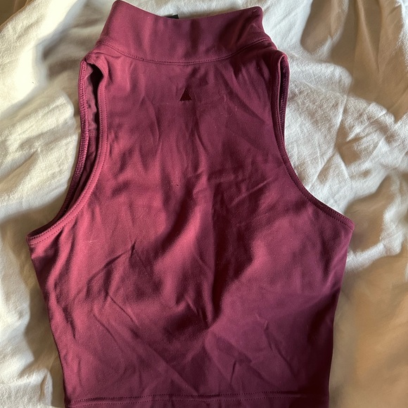 Refine bra Quarter Zip Crop NWT XS - Picture 8 of 10